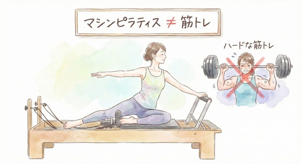 【意外】マシンピラティスは初心者におすすめ|続く5つの理由 マシンピラティスは筋トレではない