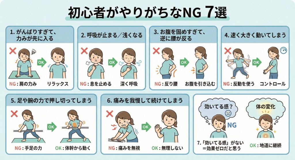 【意外】マシンピラティスは初心者におすすめ|続く5つの理由 初心者がやりがちなNG7選