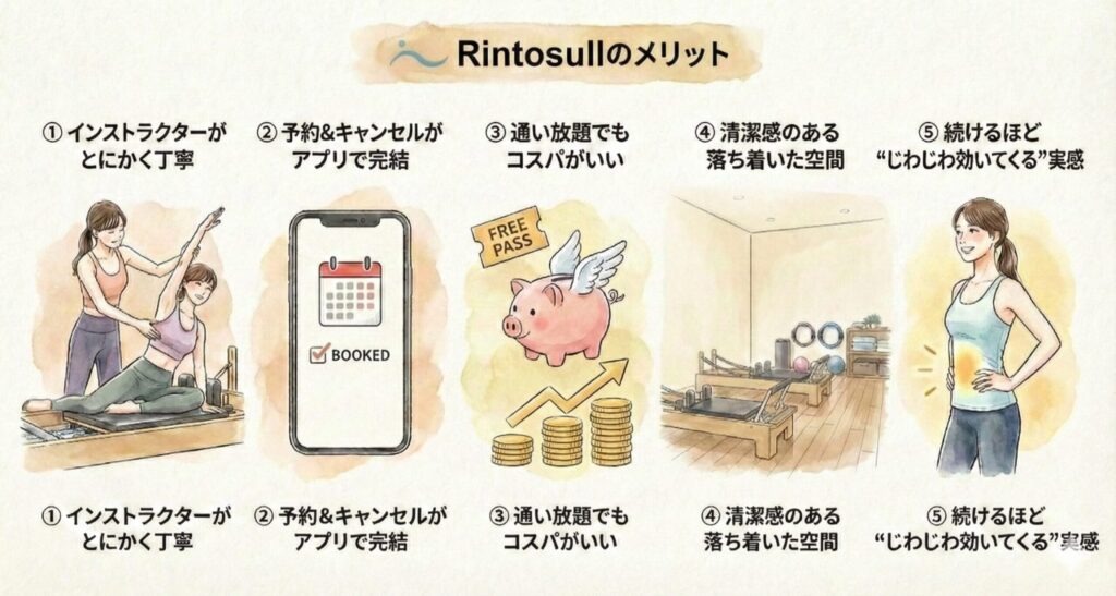 Rintosullのメリット