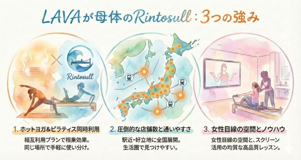 LAVAが母体のRintosullの3つの強み