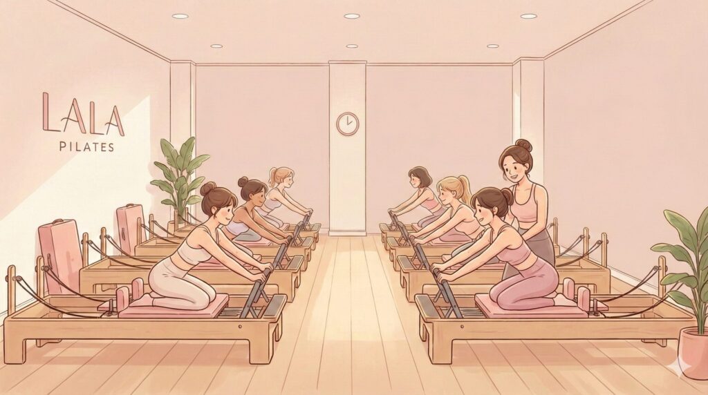 学芸大学のピラティスおすすめ9選|選び方のコツと料金相場、失敗しない比較ポイント LALA PILATESイメージ画像