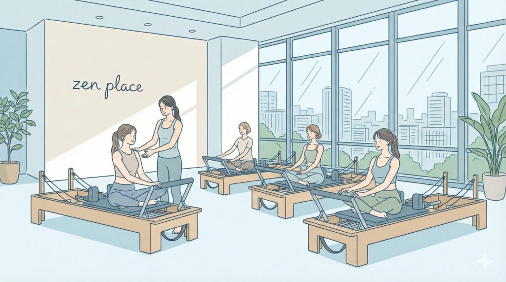 学芸大学のピラティスおすすめ9選|選び方のコツと料金相場、失敗しない比較ポイント zen placeイメージ画像